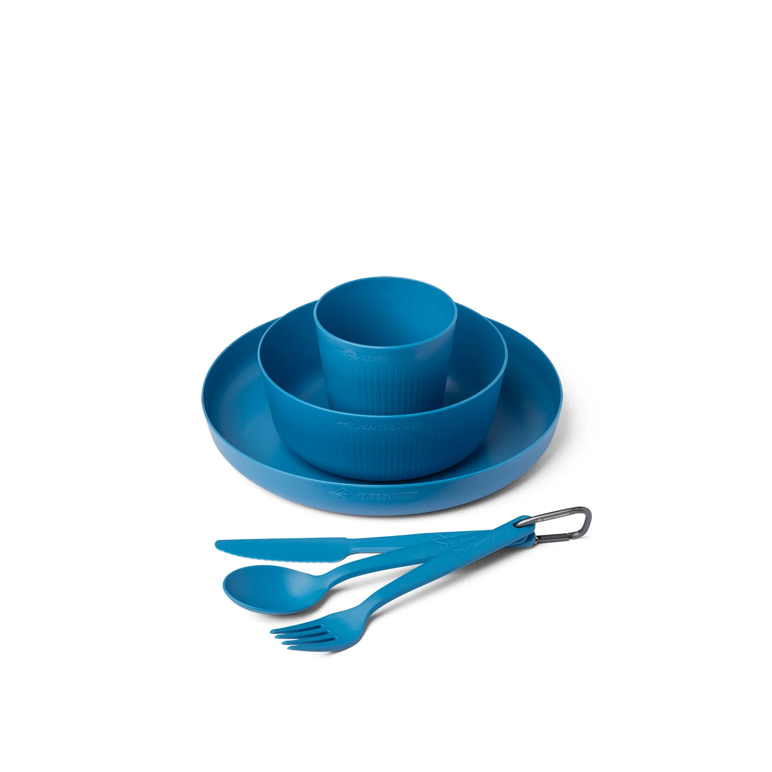 Camp Dinnerware Set with Mesh Sack - [6 Piece] - Image 5