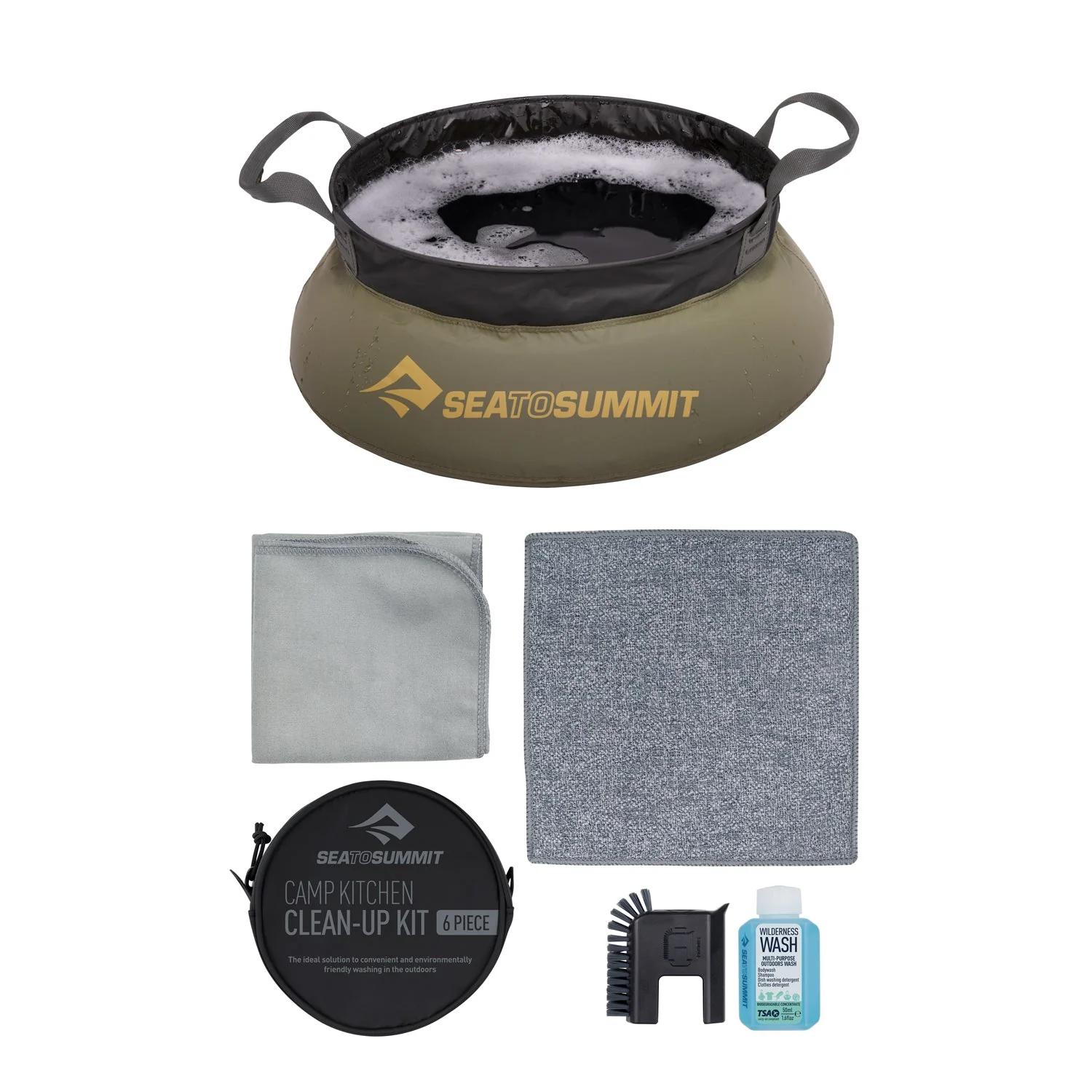 Camp Kitchen Clean Up Kit