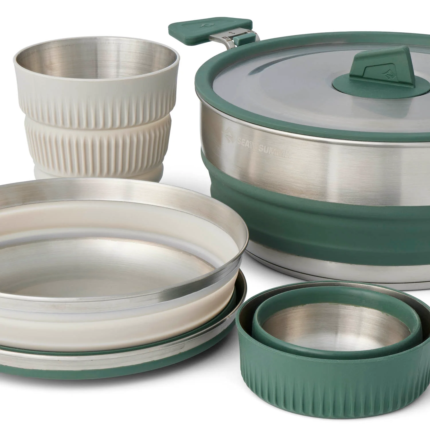 Detour Stainless Steel One Pot Cook Set - [5 Piece] - Image 3